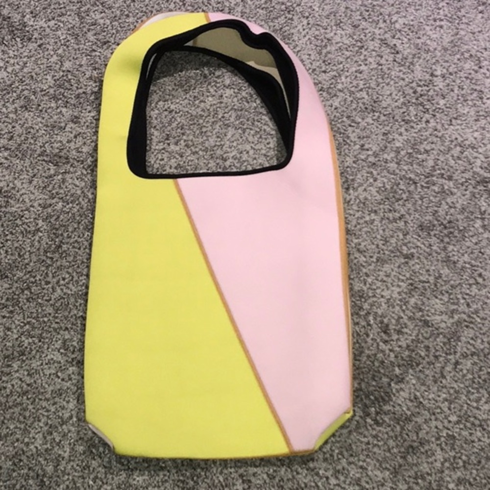 Neoprene Tote Bag Cynthia Rowley from Free People Z493-3 - Picture 3 of 6